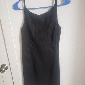 Black tank dress